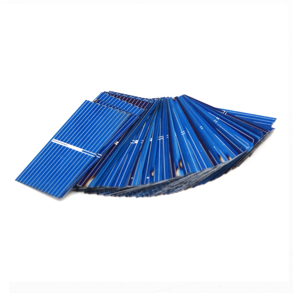 50 stks/partij x DIY Oplader Polykristallijn Silicium zonnecellen Panel China Painel Placa Solar Bord 39*22mm 0.5 v 0.14 w