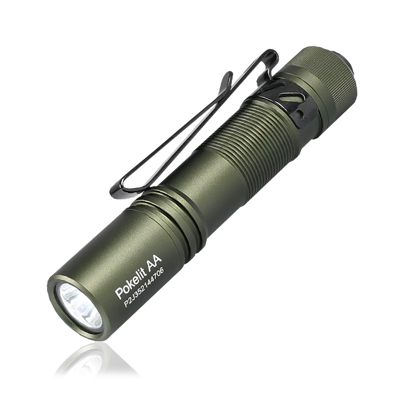 ACEBEAM Pokelit AA EDC-Taschenlampe, 1000 Lumen, hohe CRI90, USB-C, wiederaufladbar, IP68, kleine Taschen-LED-Taschenlampe für Höhle täglichen Gebrauch: verrotten