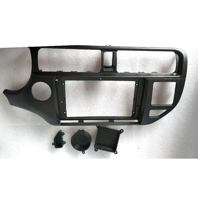 9 Inch Auto Fascia Voor Kia Rio Panel Dash Mount Installatie Een Din/Dubbel Din Auto dvd Frame Trim Kit: only frame