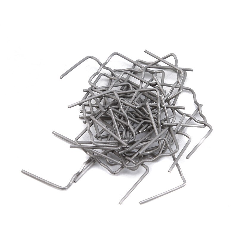 Stapler Thermal Staples Plastic Repair Kit 0.6mm 0.8mm Semi Wave Pre-Cut For Stapler Car Bumper Plastic Welding