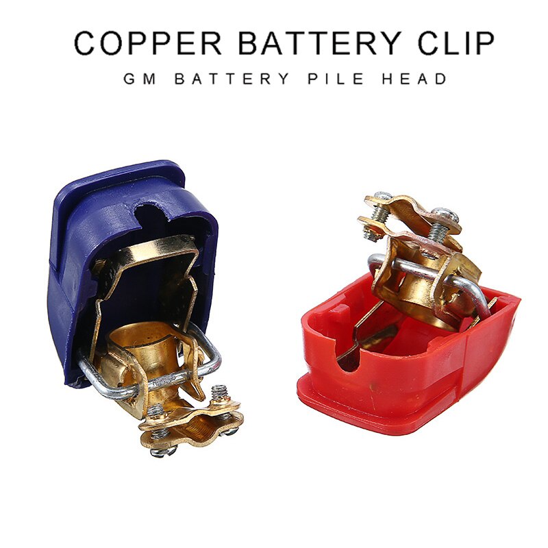 1 Paar 2V Quick Release Batterij Terminals Klemmen Voor Auto Caravan Vervangende Onderdelen Batterijen Positieve Negatieve Connectors Klemmen