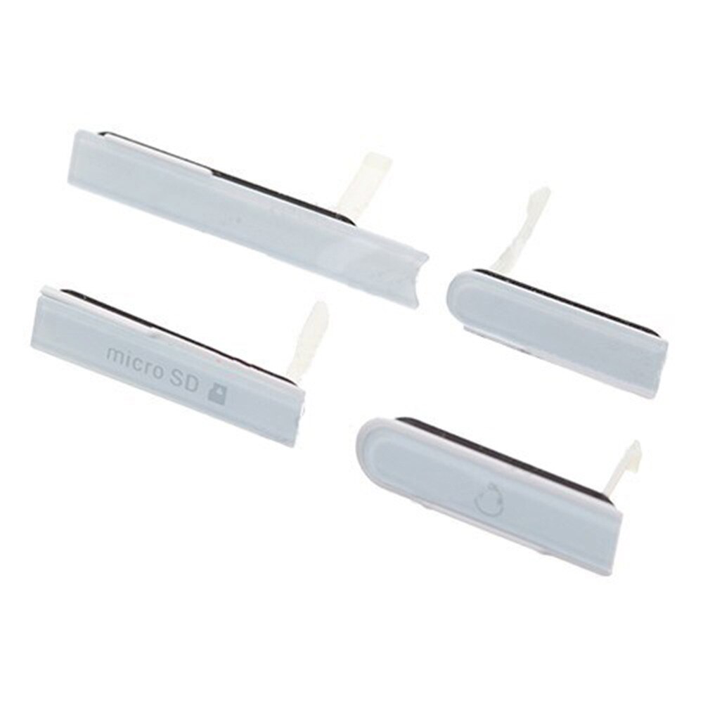 Tapa de tarjeta SD + puerto HDMI + tapa de puerto USB + conector de auriculares, cubierta antipolvo para Sony Xperia Z C6603 L36h, novedad de 100%