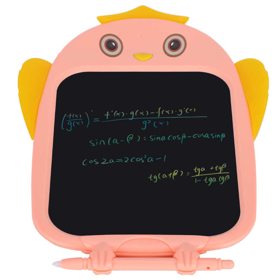 LCD Writing Tablet Cartoon Owl Pattern Colorful Handwriting Graffiti Kid Drawing Board smart drawing board for Children