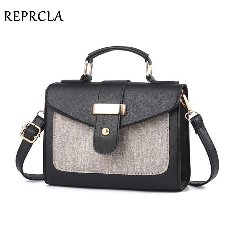 Reprcla Mode Schoudertas Lederen Handtas Kleine Flap Vrouwen Messenger Bags Pu Crossbody Tassen Dames Portemonnee