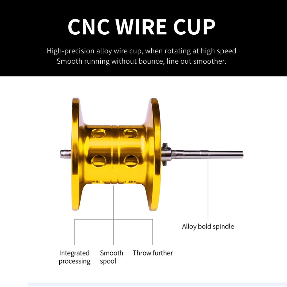 BF2000 Baitcasting Fish Rod High Speed 7.2:1 Gear Ratio 12+1BB Fresh/Saltwater Magnetic Brake System Ultralight Fishing Rod Reel