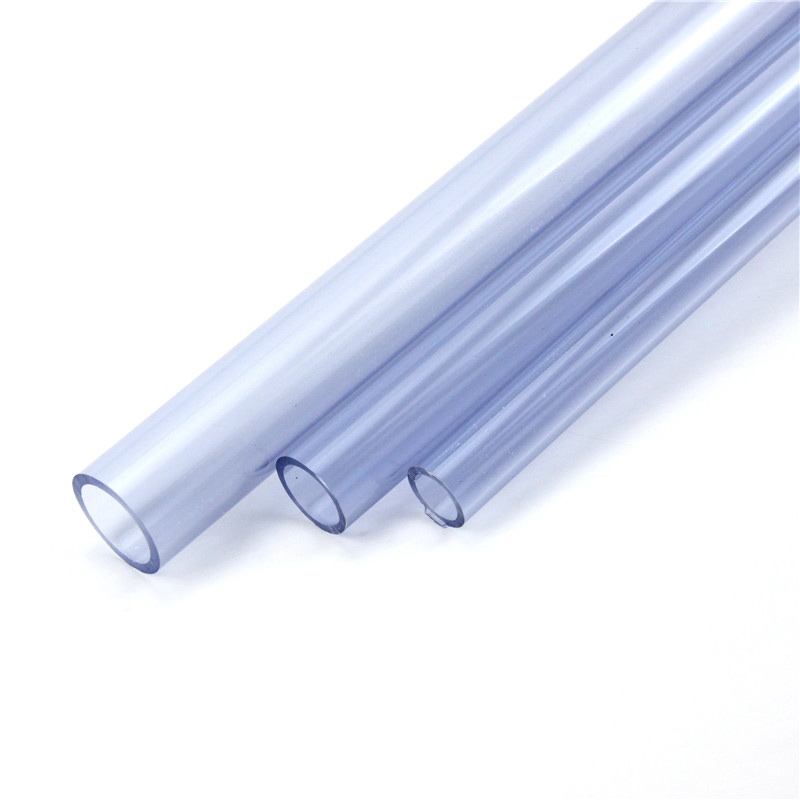 PVC transparent Hartplastik Wasser Rohr Aquarium Plexiglas Rohr 1 Stck (50cm)