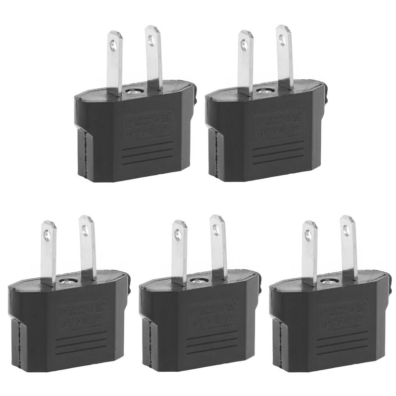 US EU Europe To US USA Power Converter Travel Adapter Charger Wall Plug Home
