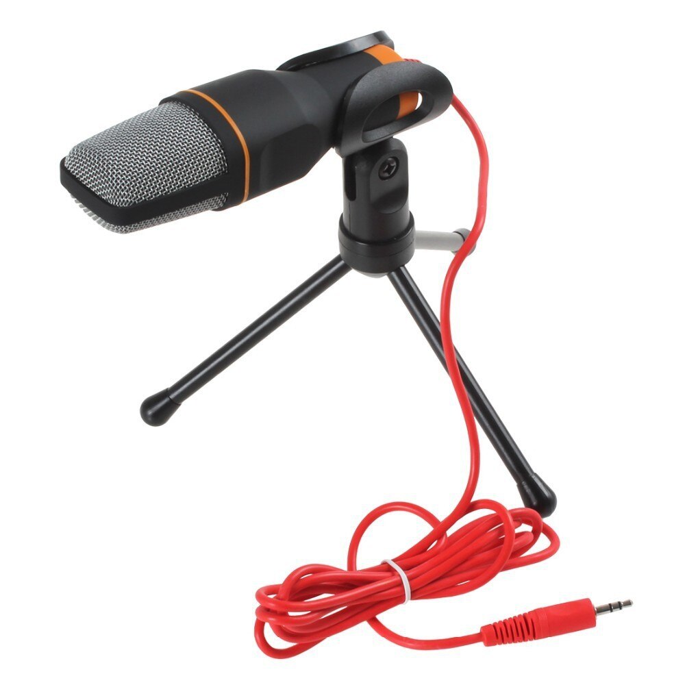 SF666 Micro Jack 3.5 mm Portable Computer Capacitor Micro Cable Microphone Microphone Microphone