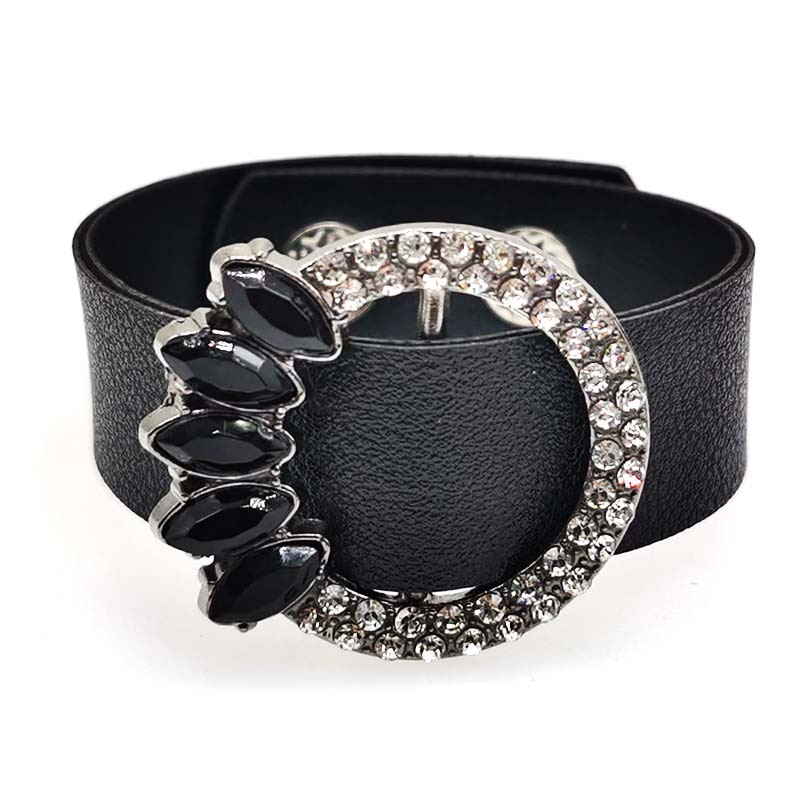 D &amp; D Lederen Armband Voor Vrouwen Crystal Bohemian Wrap Armband Dames Armband Sieraden