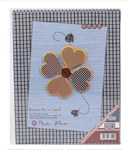 6-inch Intert Photo Album 200 Pages 4D Large Scrapbook Paper Baby Family Scrapbook Albums Wedding Foto Album Scrapbooking Album: Purple