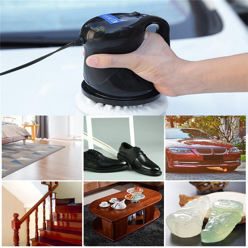 12V 40W 5 inch Portable Car Wax-polishing Machine Waxer Polisher Waxed Buffer Tool