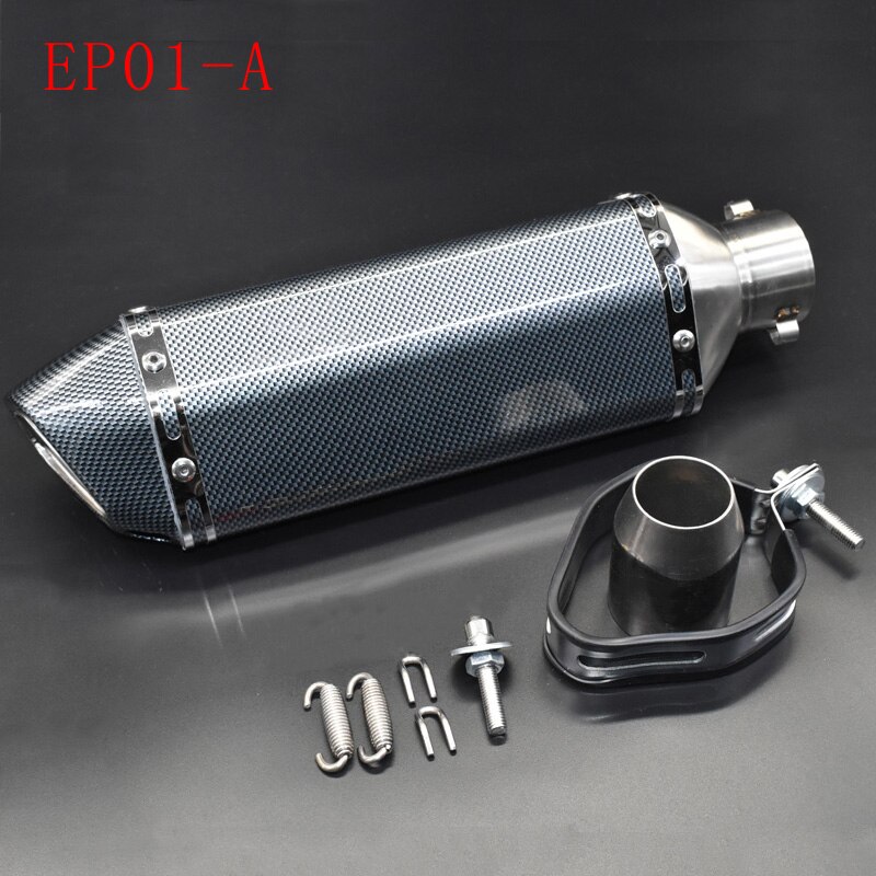 Universele voor akrapovic moto rcycle uitlaat escape moto met db killer Uitlaat Systemen voor honda benelli msx125 nmax EP01