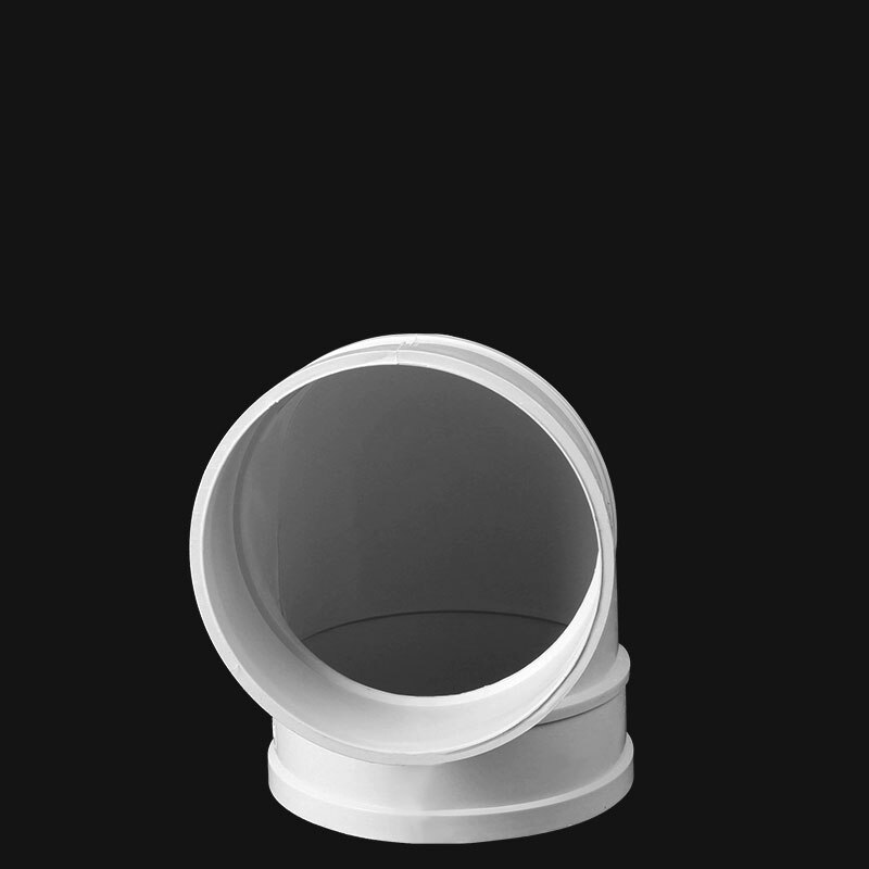 PVC White Drain Pipe 90 Degree Elbow Inner Diameter 50-200mm Drain Pipe Fittings Fittings Connector Kitchen Drain Fittings 1 Pcs
