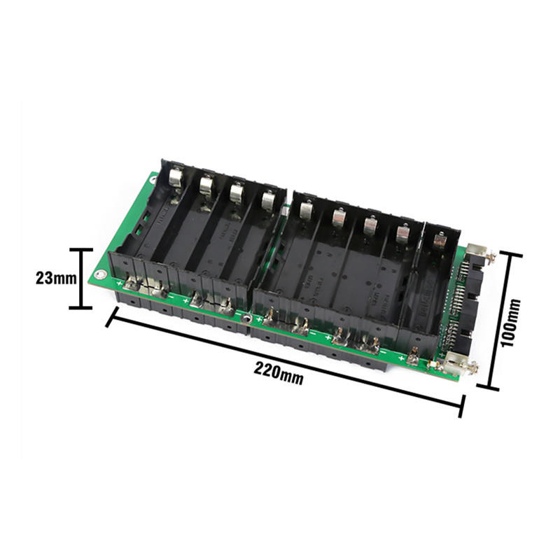 Power Wall 18650 Batterijhouder 62 V/72 V Batterij Box Balancer PCM 17s 45A BMS diy Kit 18650 Batterij voor Ebike Elektrische Auto