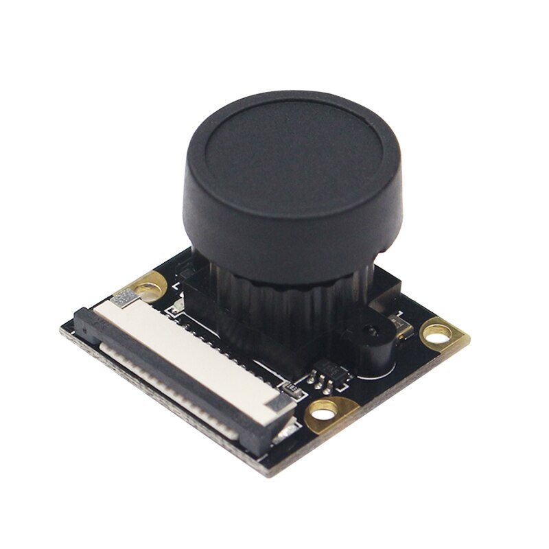 220 Degree Raspberry Pi 4 Camera 5MP Wide Fish Eye 1080P Camera Focal Adjustable Cameras for Raspberry Pi 4 Model B/3B+/3B