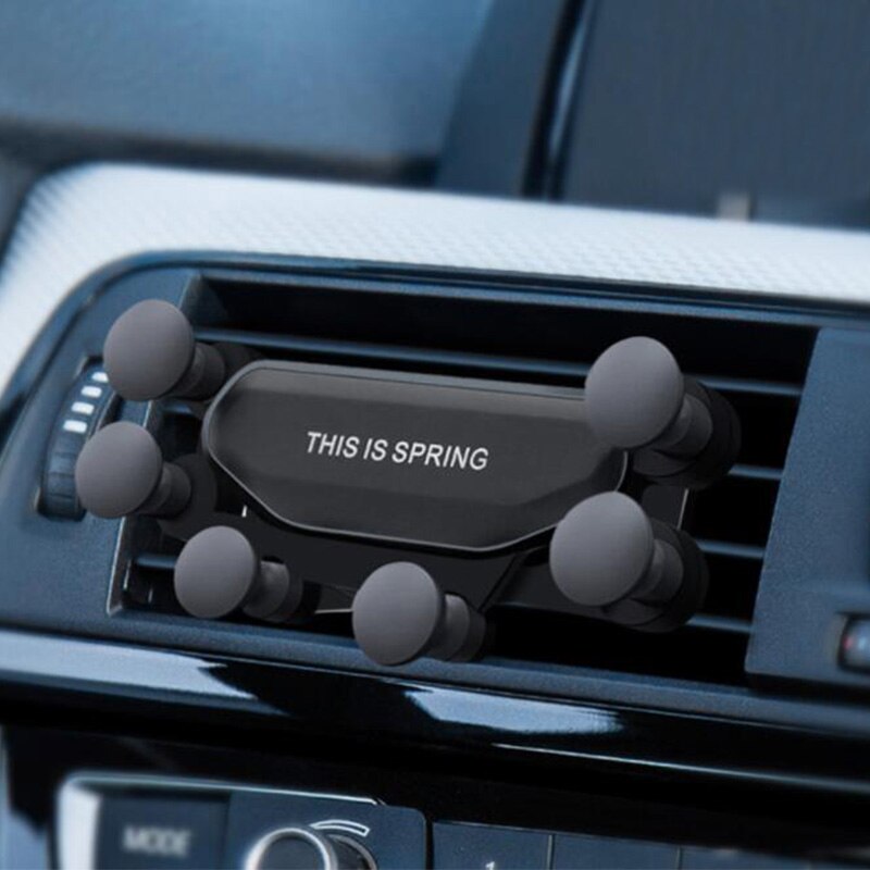 Universal Gravity Car phone Holder Car Air Vent Mount Car Stand For iphone 7 8 X For Samsung S8 S9 S10 Mobile Phone Holder