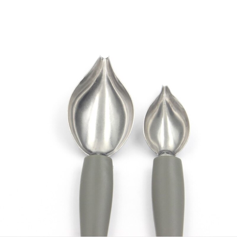 2pc deco ske dekorere mad tegne tegne værktøj sauce dessert plade toiletbord udstyr og bagning tilbehør
