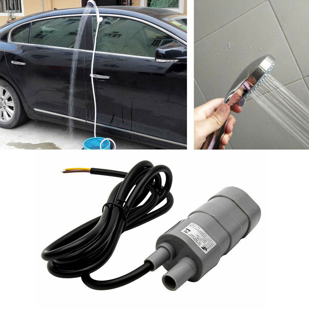 Best Sale12V Water Pump Submersible Caravan Camper Motorhome High Flow Whale Pump Three-Wire Micro Motor Water Pump
