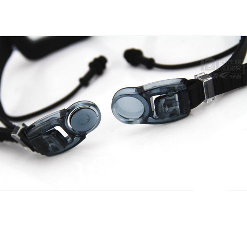Gafas de natación profesionales para hombre y mujer, lentes de silicona antiniebla ajustables para piscina, lentes transparentes para nadar