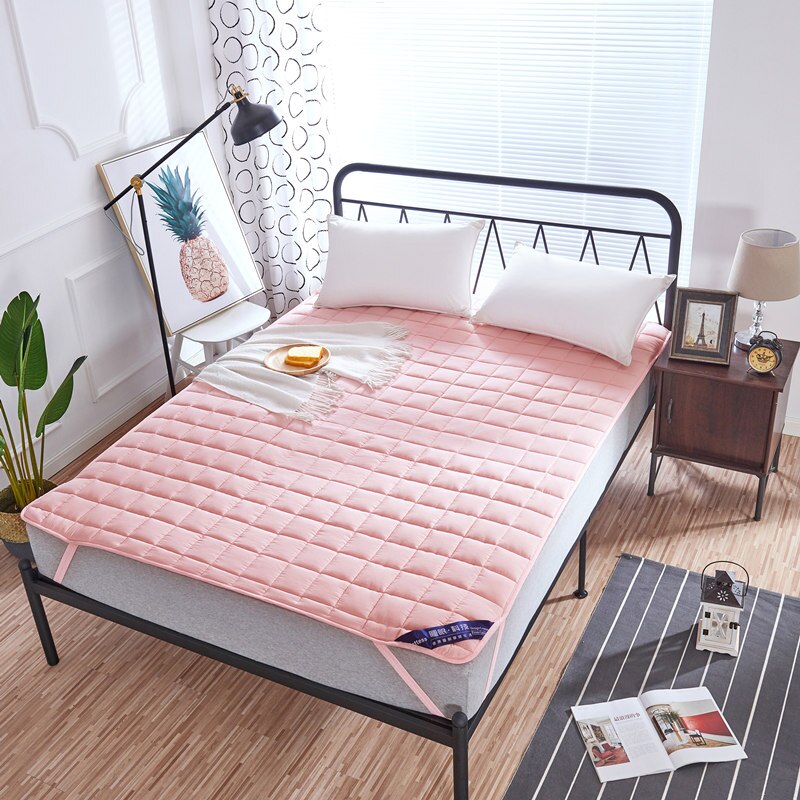 Madras enkelt/dobbelt tatami sengemåtter multi-størrelse skridsikker åndbar top seng madras soveværelse elev sovesal sengemåtte: Qdjn-bls-yu / 150 x 200cm