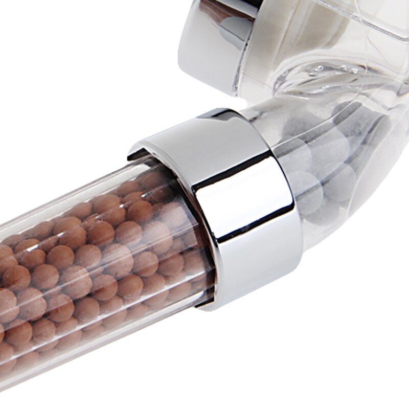 3 kleuren veranderende douchekop met led-temperatuurregeling en watergloedfilter