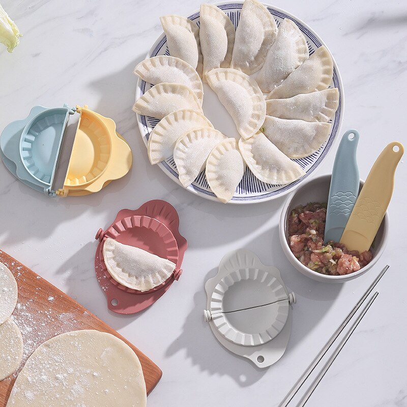 1 st gör-det-själv dumplings verktyg degpress dumplings verktyg jiaozi maker enhet dumpling maskin tillverkare utrustning kökstillbehör