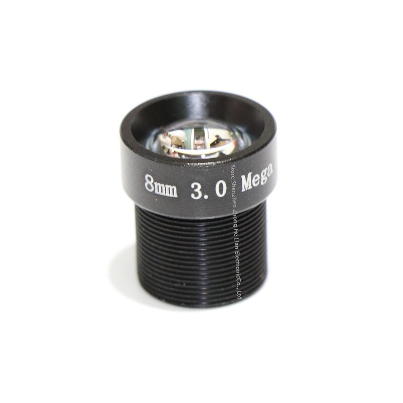 8mm Lens 3.0 MegaPixel 1/2.5" MTV M12*0.5mm Mount Infrared Night Vision Lens For CCTV Security Camera