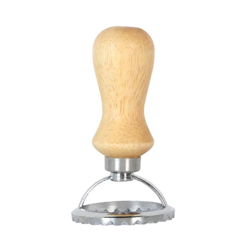 Pasta Hand-Cutting Machine Embossed Dumpling Embossing Machine With cuisine kitchen gadgets metal dough Side flower biscuit mold: 1