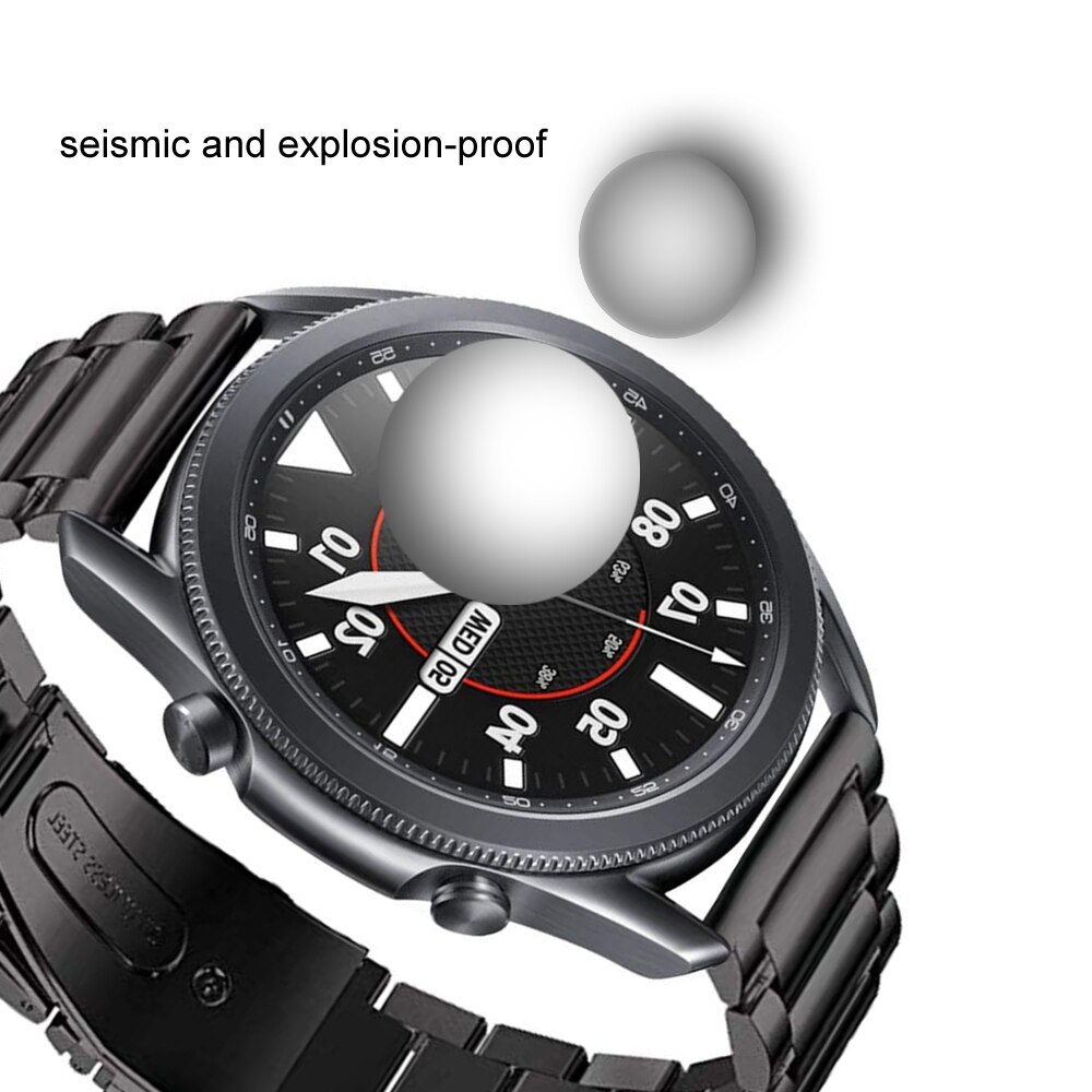 Screen Protector for samsung galaxy watch 3 45mm 41mm Clear Film HD Anti-Scratch Not Tempered Glass galaxy watch 3 film cover