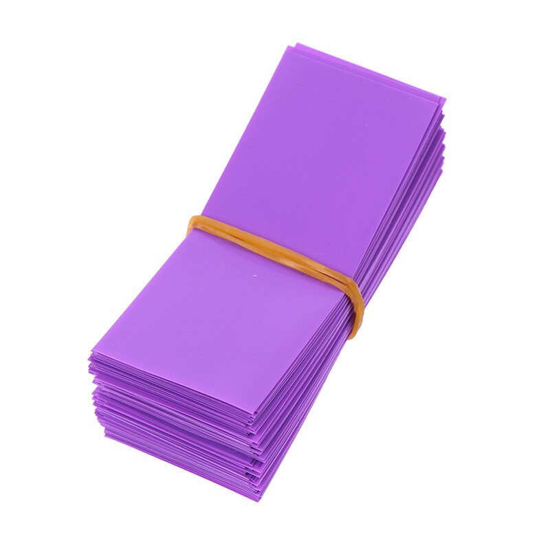 100 sztuk/partia bateria litowa enkapsulacji rury 18650 dedykowane rurki termokurczliwe Wrap izolowane odnowić pokrywa skóry folii pcv: PP