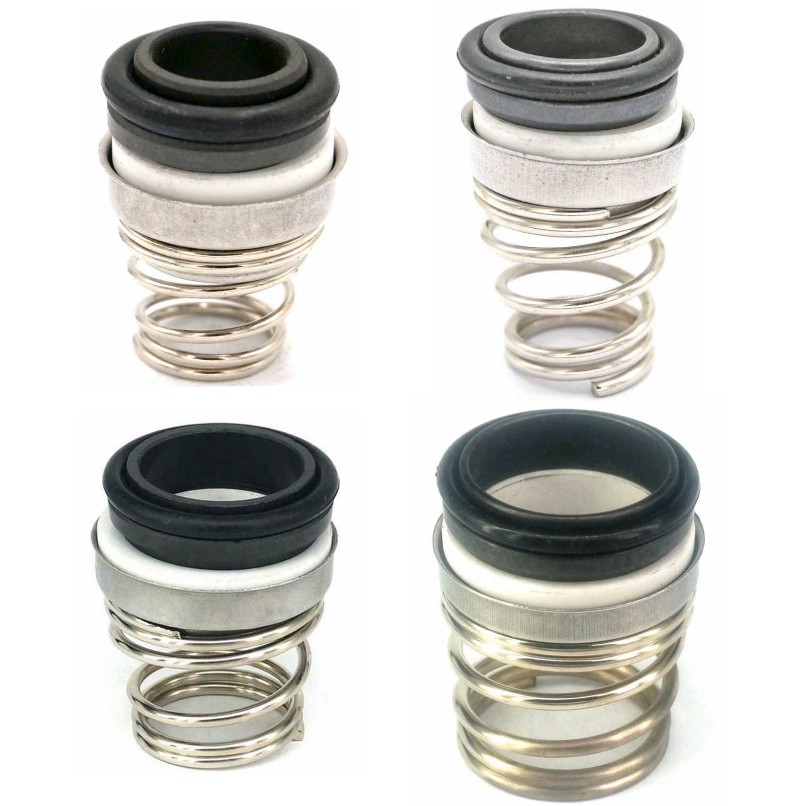 16mm Innen Durchmesser Mechanische wasserpumpe welle dichtung Single Spule Frühling Kohlenstoff vs Silizium Hartmetall NBR