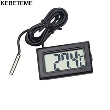 Mini Digitale LCD Thermometer Koelkast Temperatuursensor Vriezer Thermometer voor Keuken Bar Gebruik