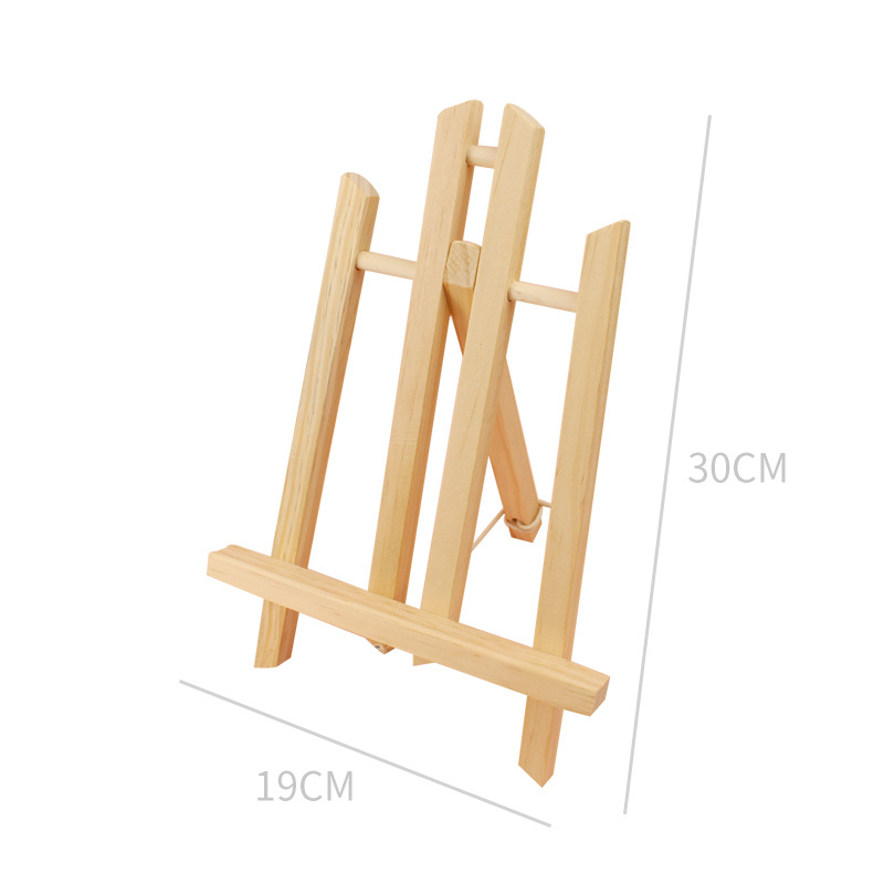 Chevalet de Table en bois de hêtre 30cm/40cm/50cm, pour artiste, support artisanal en bois pour décoration de fête, fournitures d&#39;art: 30cm