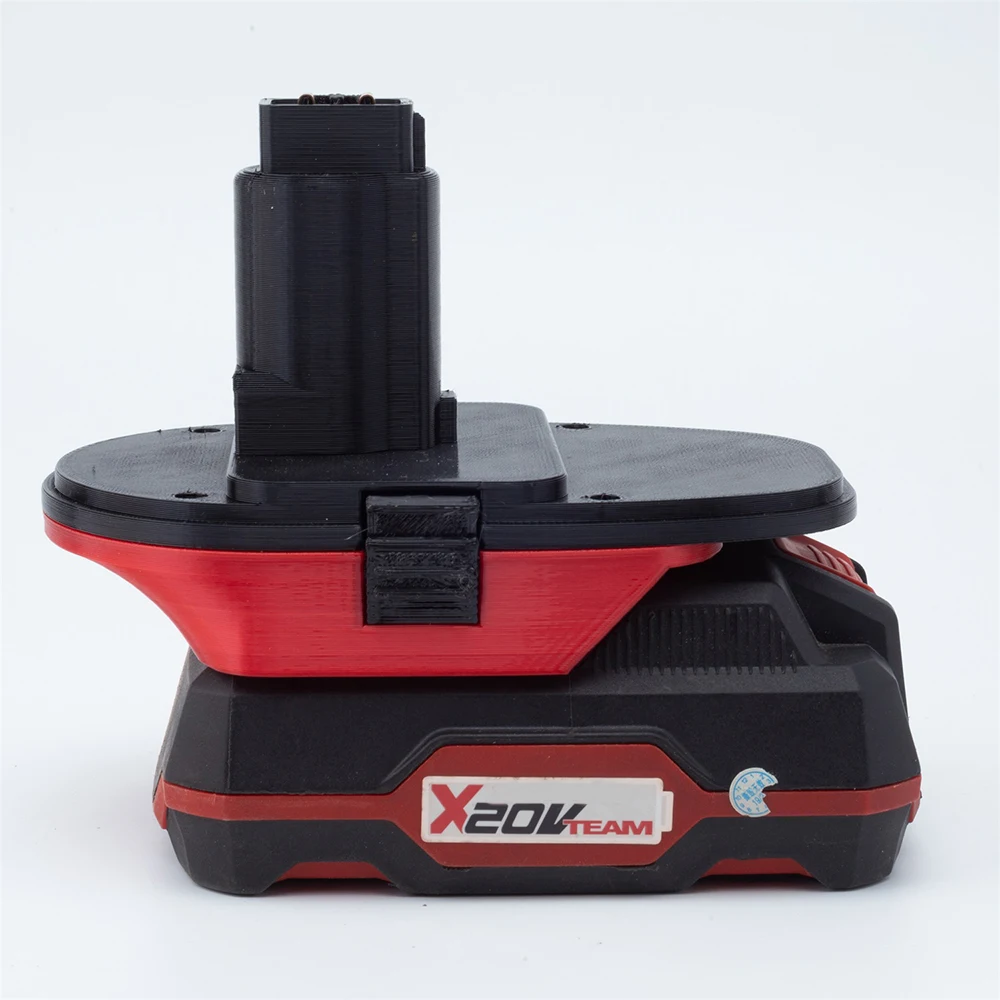 Adapter für Lidl Parkside X20V Lithium-Batterie-Konverter für DeWalt Ni-Cd Ni-Mh Akku-Werkzeugzubehör (KEINE Batterie)
