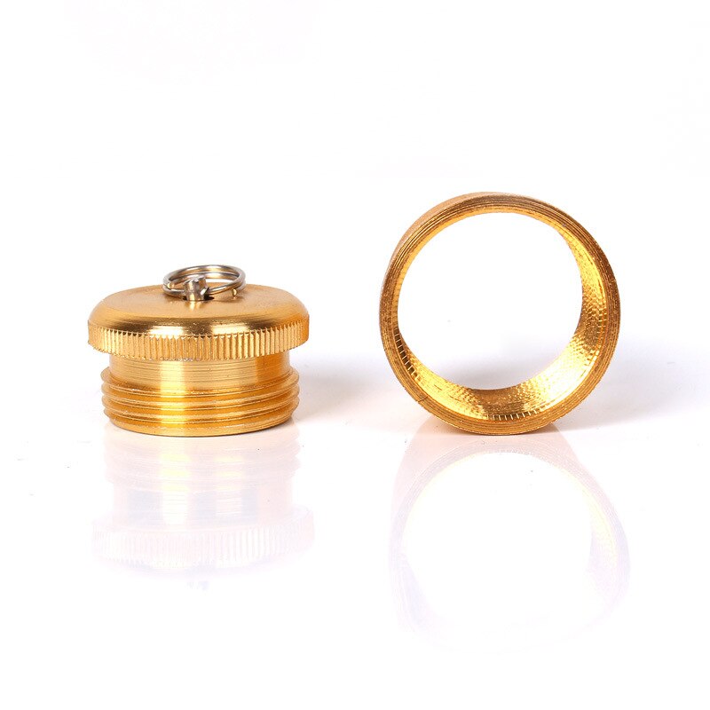 Fishing rod Rear plug a set of two pieces Screw plug Metal fish rod plug Fishing gear Component Repair accessories Tackle