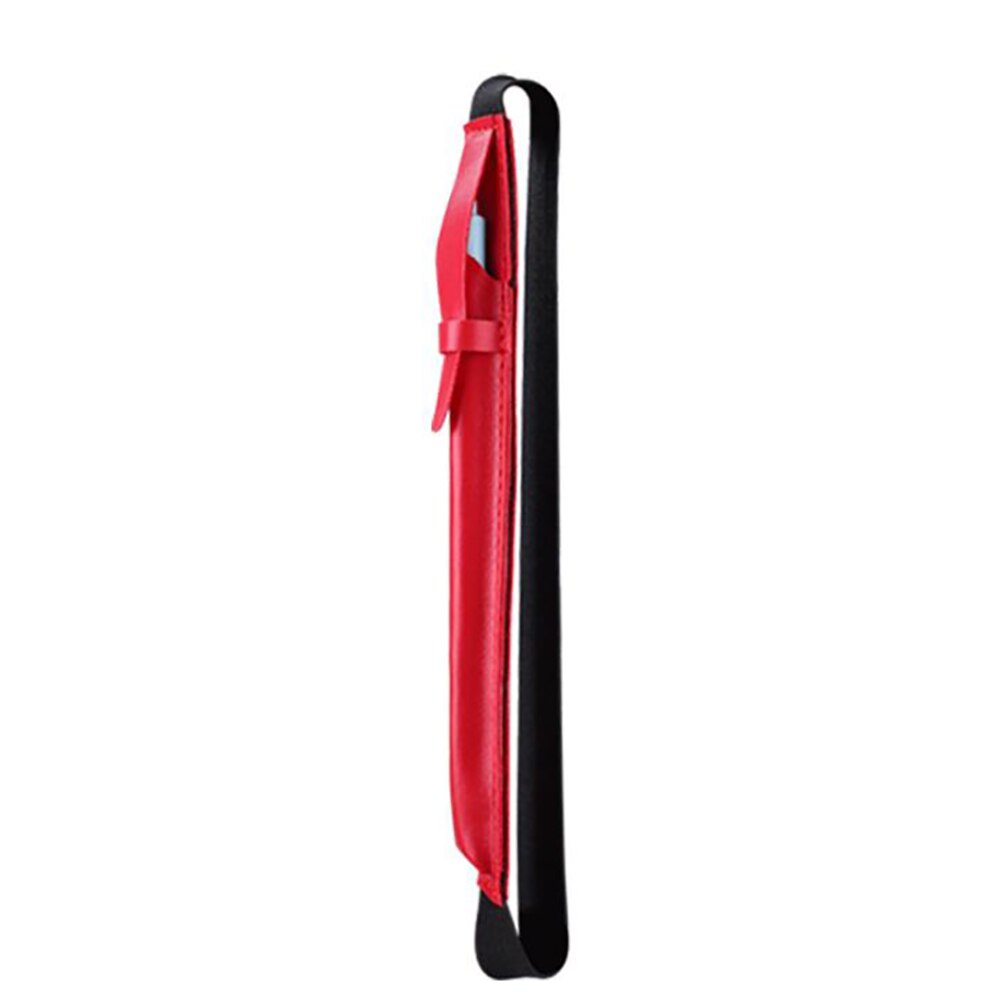 Capacitieve Pen Case Voor Capacitieve Pen Touch Screen Drie Kleuren Pen Cover Tablet Potlood Houder Beschermhoes Case Pouch: Rood