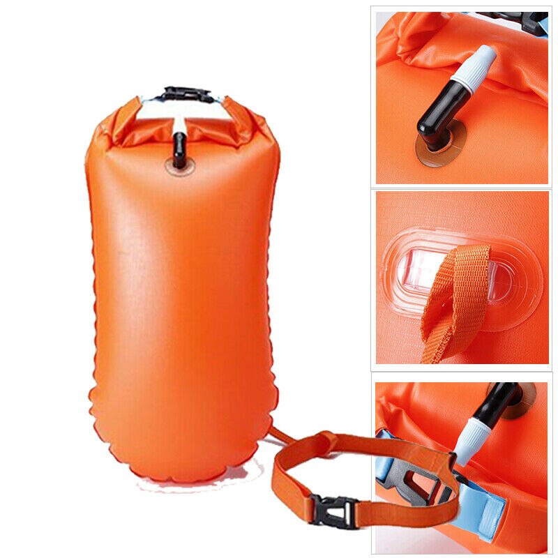 Swimming Bag Inflatable Swimming Buoy Life Bag Tow... – Grandado