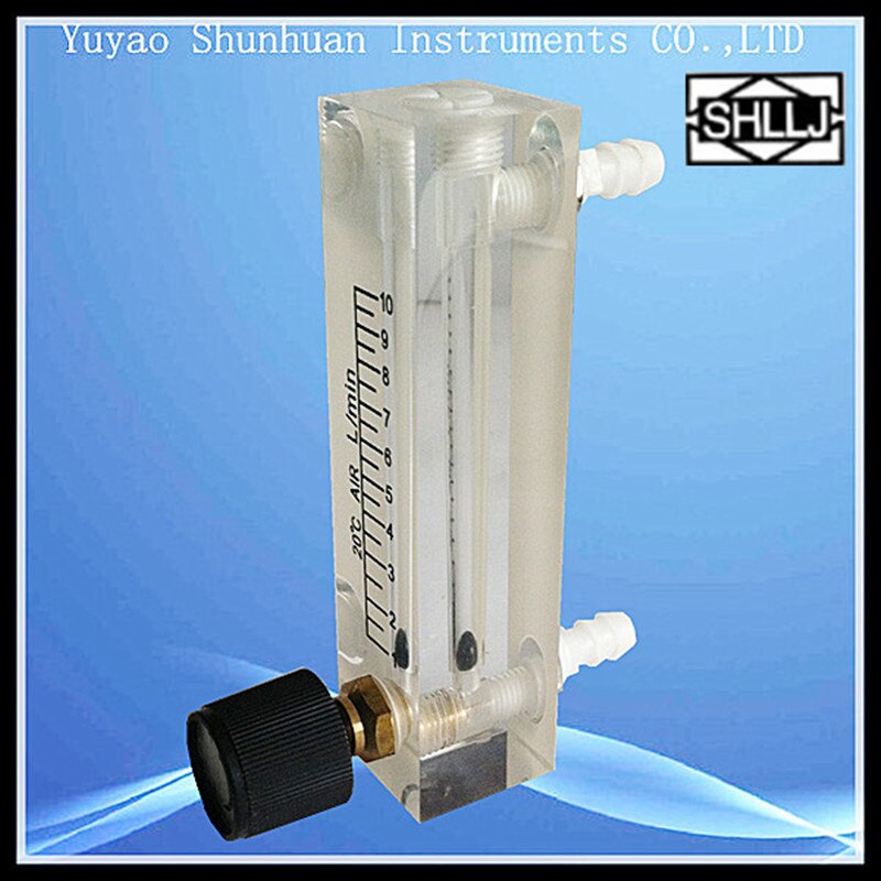 Air Zuurstof Gas Flow Meter Sensor Flowmeter Caudalimetro Teller Indicator O2 Oxigen Gas Meter Flow Apparaat Schakelaar LZQ-6 1-10L/min