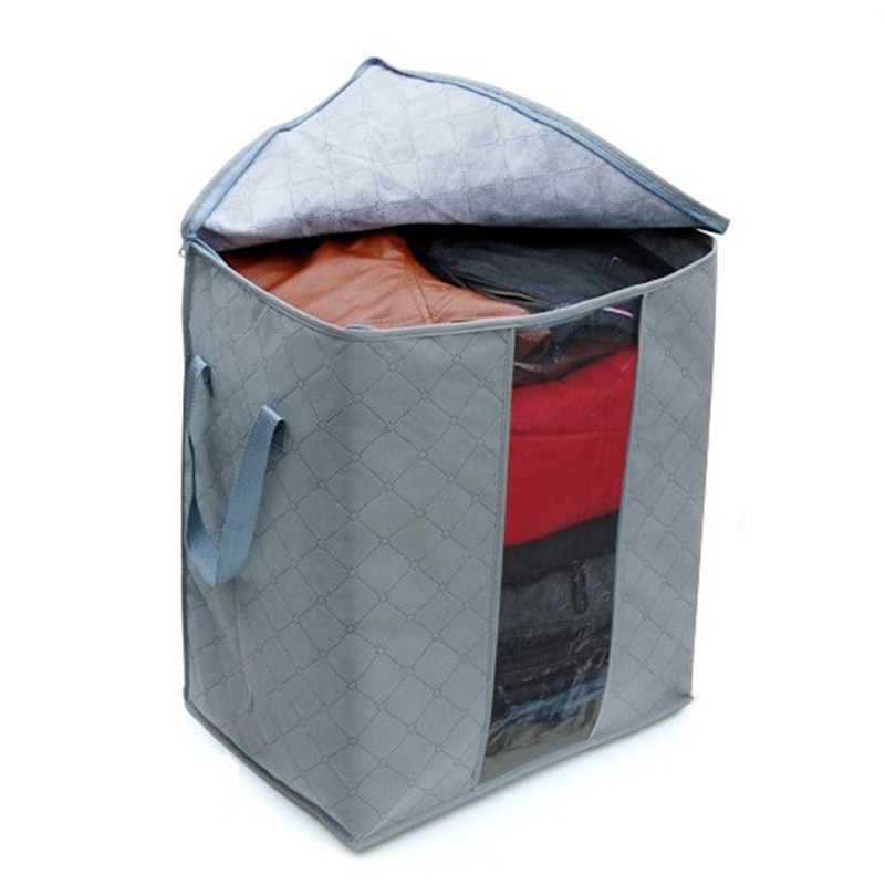 Sac de rangement pliable pour vêtements | Organisateur de ménage, sac à poussière de finition de couette, organisateur de voyage lavable, sac d'emballage de Cube pour bagages