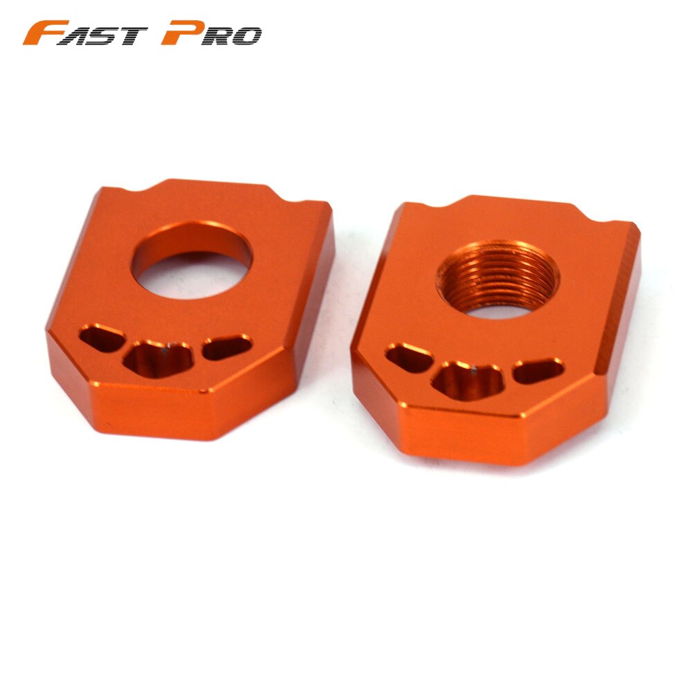 Cnc Achter Kettingspanner As Blok Voor Ktm Sx SX-F Xc XC-F Exc EXC-F XC-W XCF-W 85 125 150 300 350 450 530 SX85 EXC250 EXC300