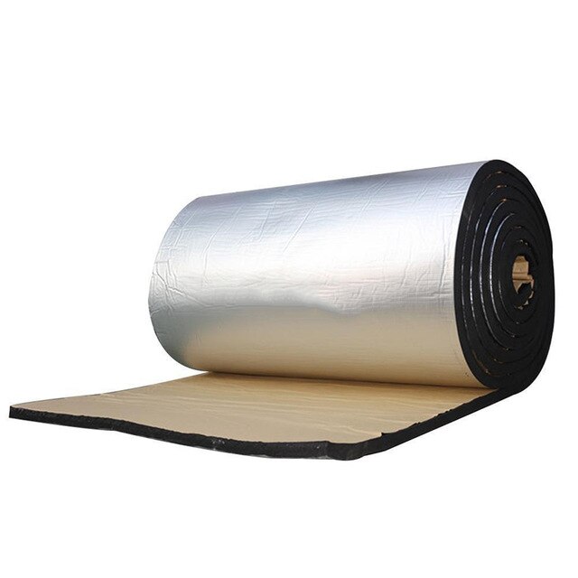 50x200cm Car Hood Chassis Firewall Heat Shield Auto Sound Deadener Insulation Car Heat Sound Thermal Proofing Pads Noise Control: Default Title