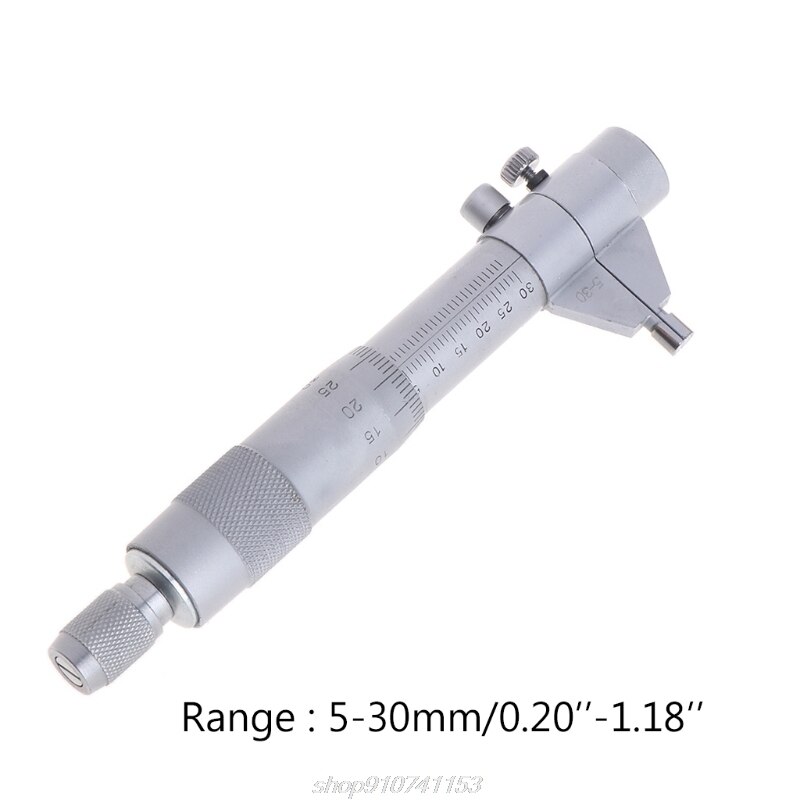 5-30mm Internal Micrometer 0.01mm Stainless Steel Accurate Screw Gauge Metric Inner Diameter Measuring Tool M29 21