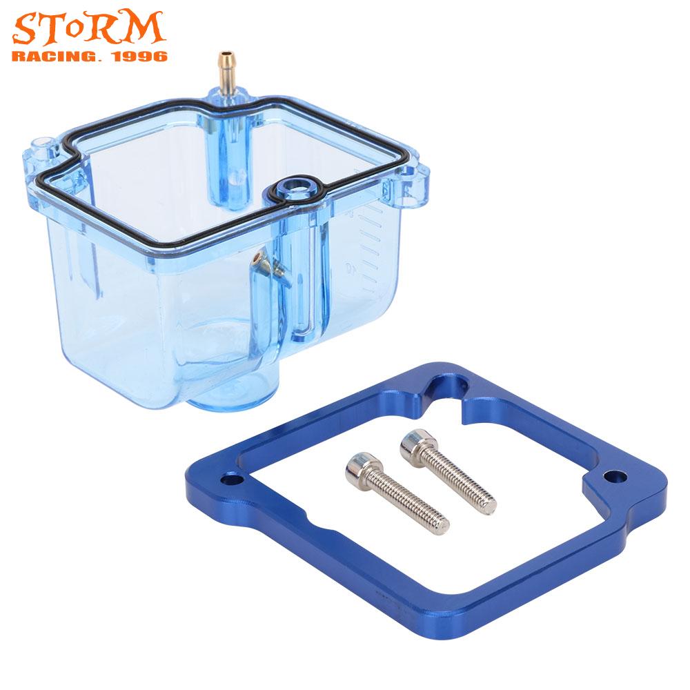 Bouchon d&#39;huile pour carburateur KEIHIN PWK KSR OKO KOSO 28 30 32 34 36 38 40 42, fond Transparent