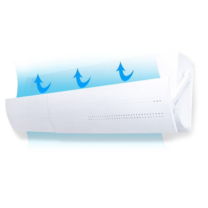 Deflector De Aire Acondicionado Ajustable - Con Filtro De Carbón, Anti Soplado Directo, Para Rejillas De Techo