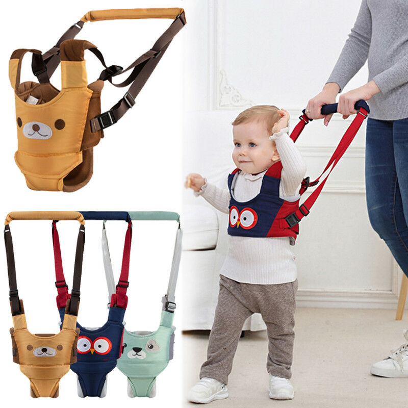 Pudcoco, arneses para caminar para niños pequeños, mochila con correas para Asistente de niños, arnés de seguridad para aprender a caminar