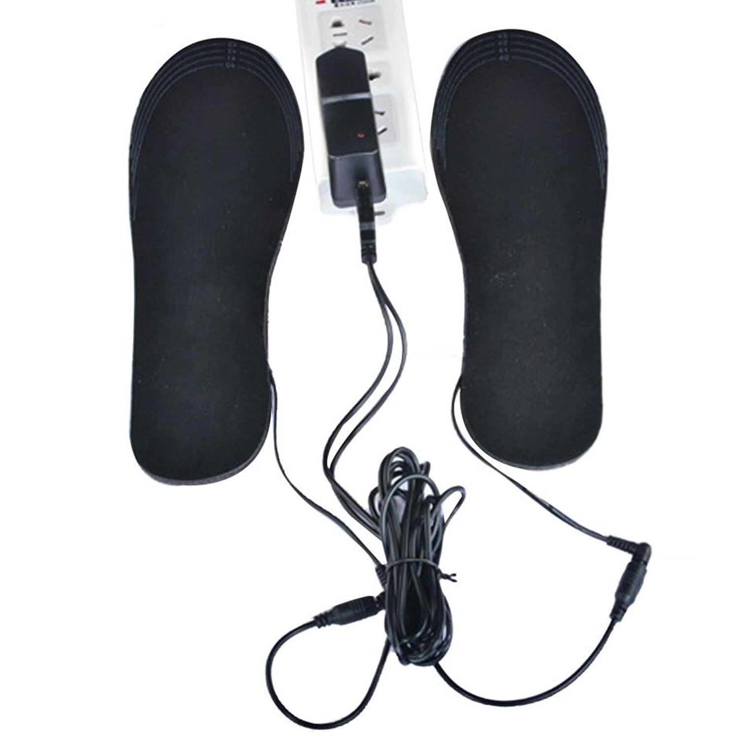 USB Electric Powered Heating Insoles Washable Winter Keep Warm Foot Shoes Insoles Warmer Health Soles Heated Cushion Unisex