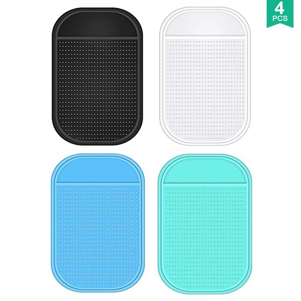 2/4/6 Stck Anti-Unterhose Klebrige matt Diamant Malerei Werkzeuge Tablett Nicht-Unterhose Matte Halfter für halten fach Diamant Stickerei Zubehör: 4 Stck mischen Farbe C