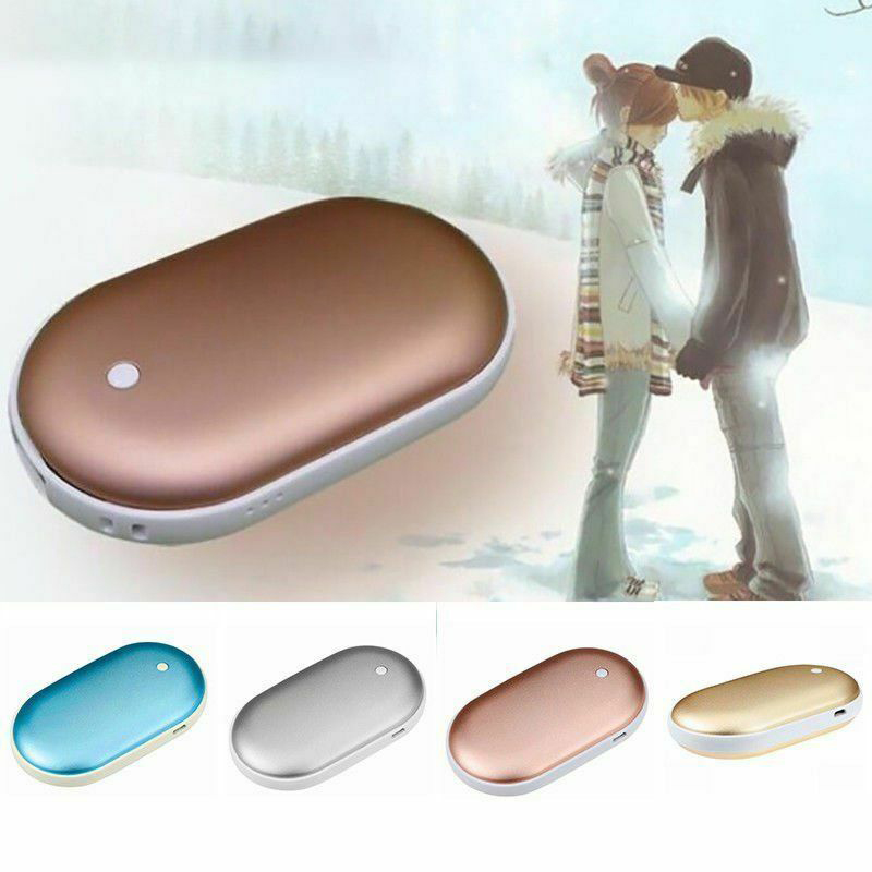 4000 Mah Mini Handwarmer Usb Opladen Pocket 5V/1A Telefoon Power Bank Lange Levensduur Draagbare Winter body Handy Warmer Hand Heater