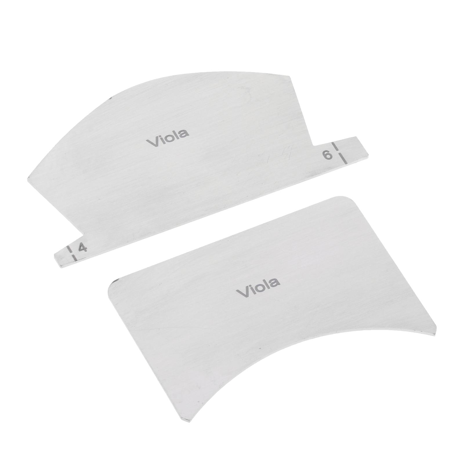 1pc/2 sztuk metalowe mostek robić skrzypiec podstrunnica szablony 1/2 3/4 4/4 skrzypce wiolonczela altówka bardzo szablon skrzypce wiolonczela kontrabas Acces: Viola 2szt