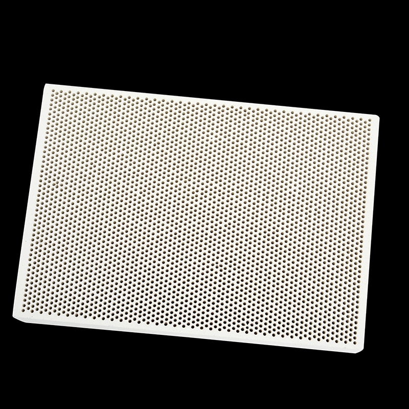 1PC Ceramic Soldering Board Tool Honeycomb Solder Heating Paint Printing Block Plate Jewellers Heat Proof Board 135*95*13mm